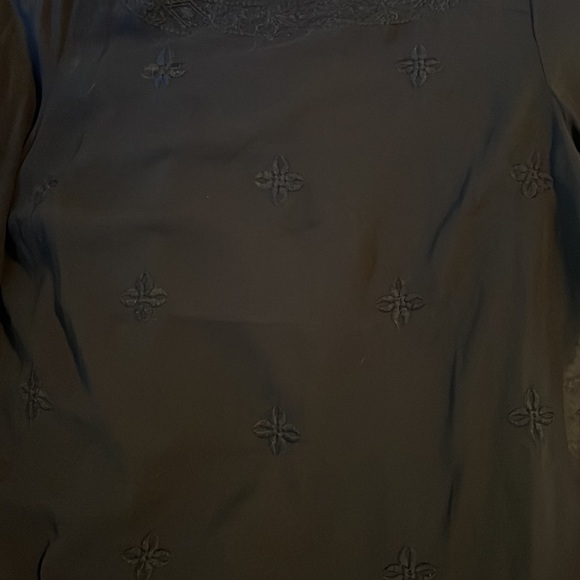 SOLD! Gorgeous Loft fully lined dress with embroidery - Picture 6 of 9